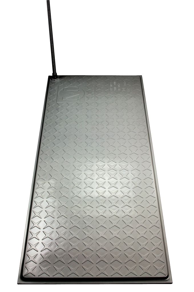 Heizplatte 150x50cm, 90W, links mit Sensor