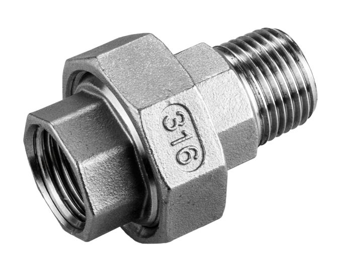 Screw connector 1/2"-1/2",