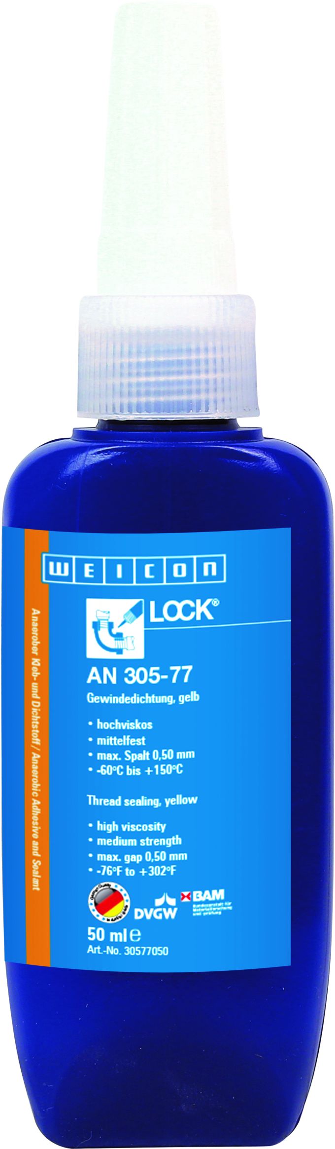 Glue f. pipe and nipple 50ml.